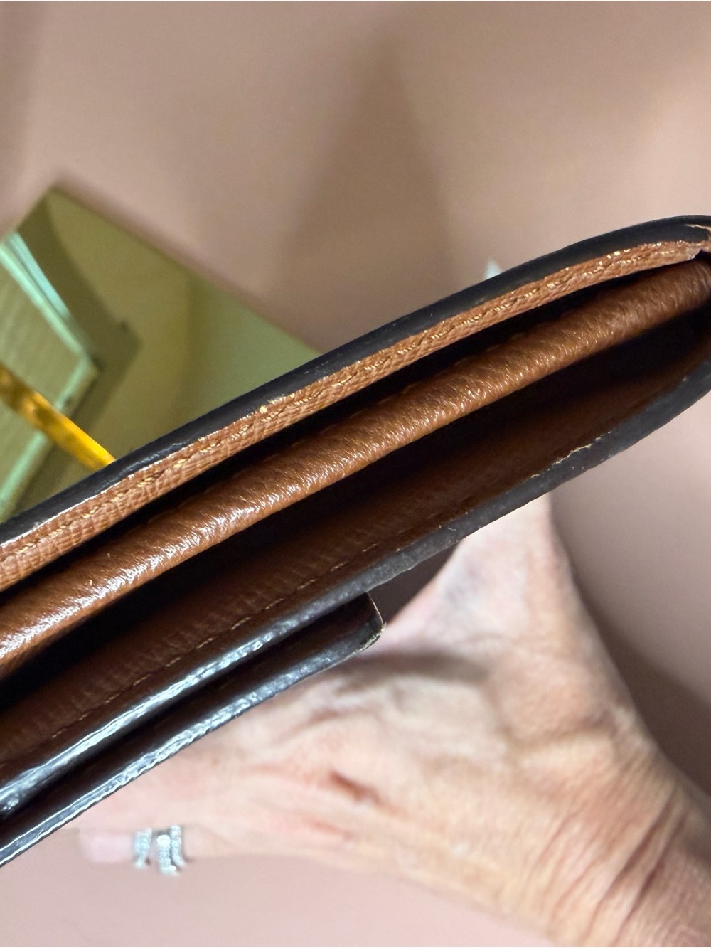 Louis Vuitton Vintage Monogram Sarah Wallet Envelope Long Brown w/COA and Box - Picture 13 of 13